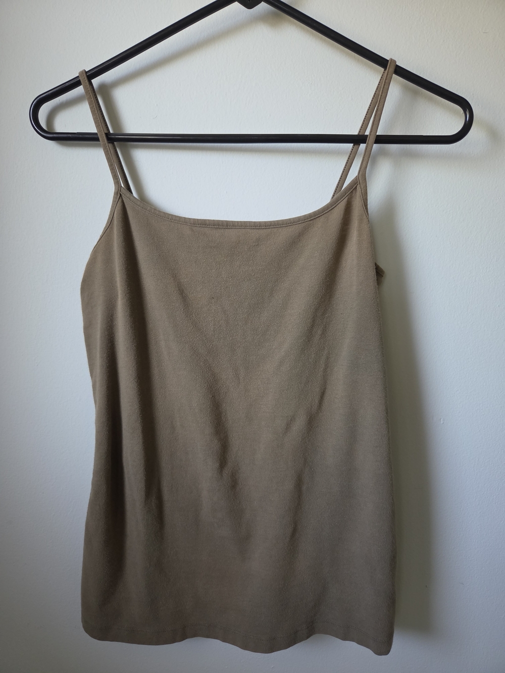 Faded Glory Taupe Spaghetti Strap Camisole